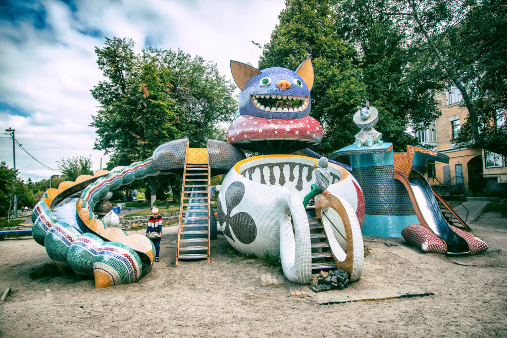 Пейзажна алея: історія